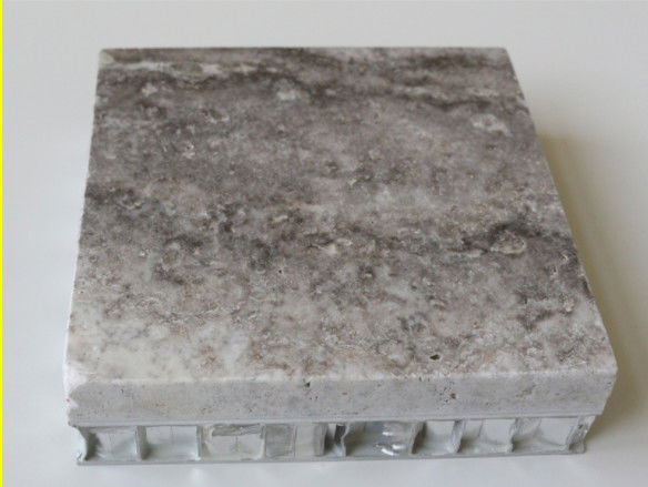 De Honingraat Samengestelde Comité Brand Geschatte A1 1220mm van het steenahp Marmeren Aluminium Breedte