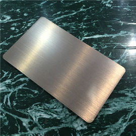 Light Weight Brushed Aluminum Composite Panel For Building Decoration 1220mm Width