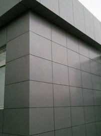 Nano Wood Grain Aluminum Panel Curtain Wall PVDF Coating ACM For Wall Cladding