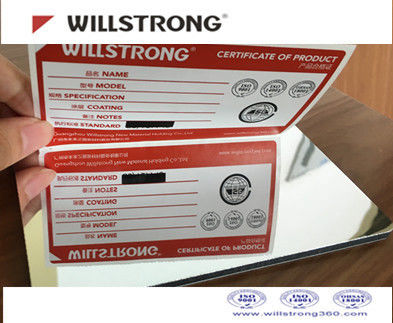 Anodiserend het Aluminium Samengesteld Comité Golfmetaal van de Behandelingsvoorgevel leverancier